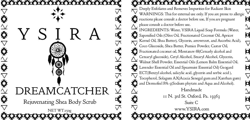 DREAMCATCHER Rejuvenating Shea Body Scrub