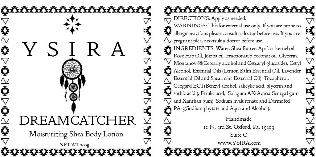 DREAMCATCHER Shea Moisturizing Body Lotion